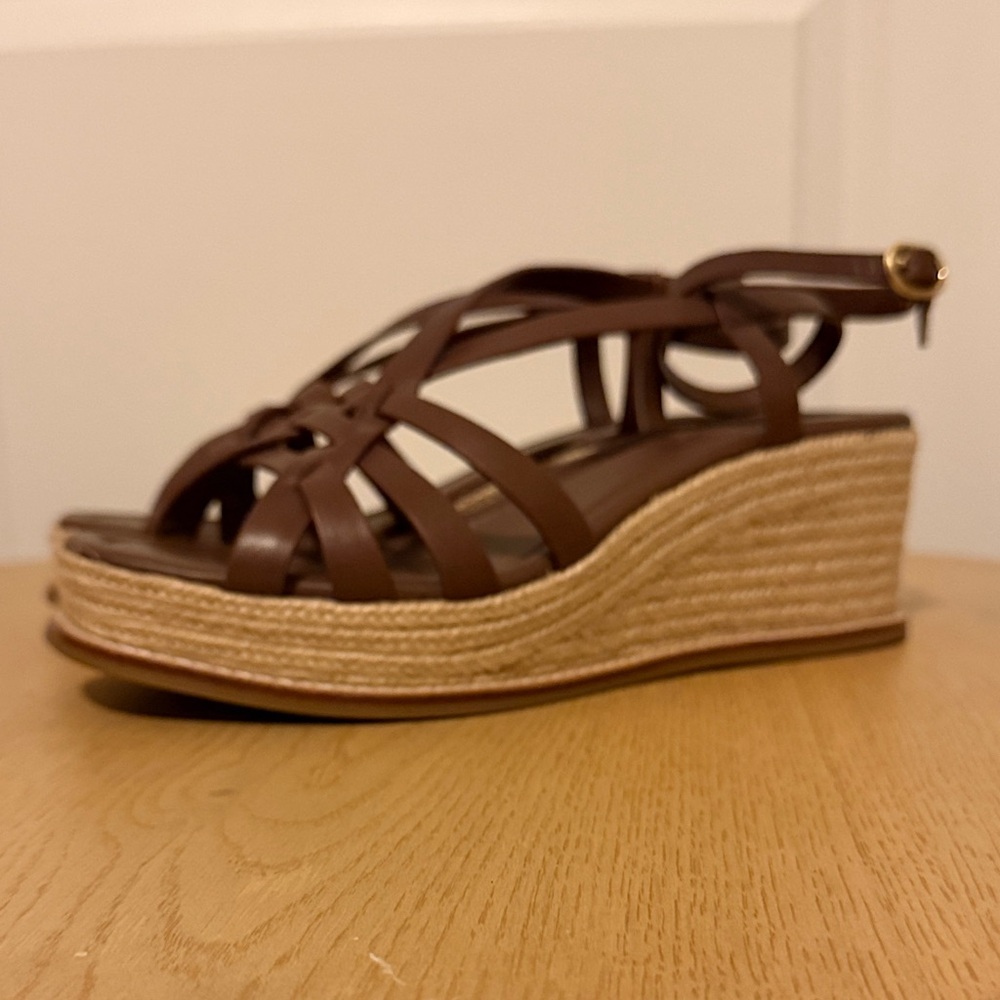 PAIGE Jill Ankle Strap Espadrille Platform Wedge Sandal (Women) - Picture 3 of 9